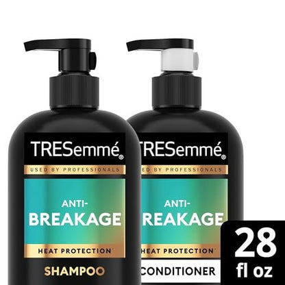 TRESemmé Anti-Breakage Shampoo, Conditioner & Keratin Mask Set - Strengthening for Dry, Damaged Hair, 28 oz Duo Avelisse