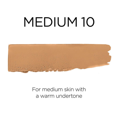 L'Oreal Paris Age Perfect 4-in-1 Tinted Face Balm Foundation with Firming Serum, Medium 10, 0.61 oz
