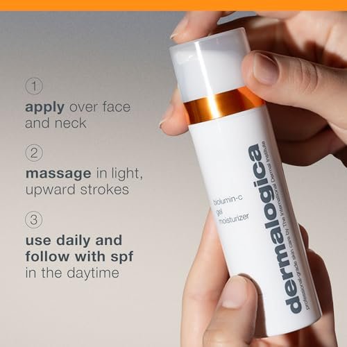 Dermalogica Biolumin-C Gel Moisturizer with Hyaluronic Acid & Vitamin C – Brightening & Radiance-Boosting Face Moisturizer, 1.7 oz Avelisse