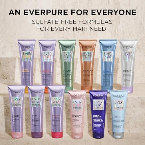L'Oreal Paris EverPure 21-in-1 Leave In Conditioner Spray - Sulfate Free, Vegan, 6.8 fl oz - görsel 16