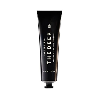 Caldera + Lab The Deep Organic Hydrating Clay Face Mask for Men – Vegan, Natural & Antioxidant Rich Exfoliating Facial Treatment for Dry, Sensitive & Normal Skin Avelisse