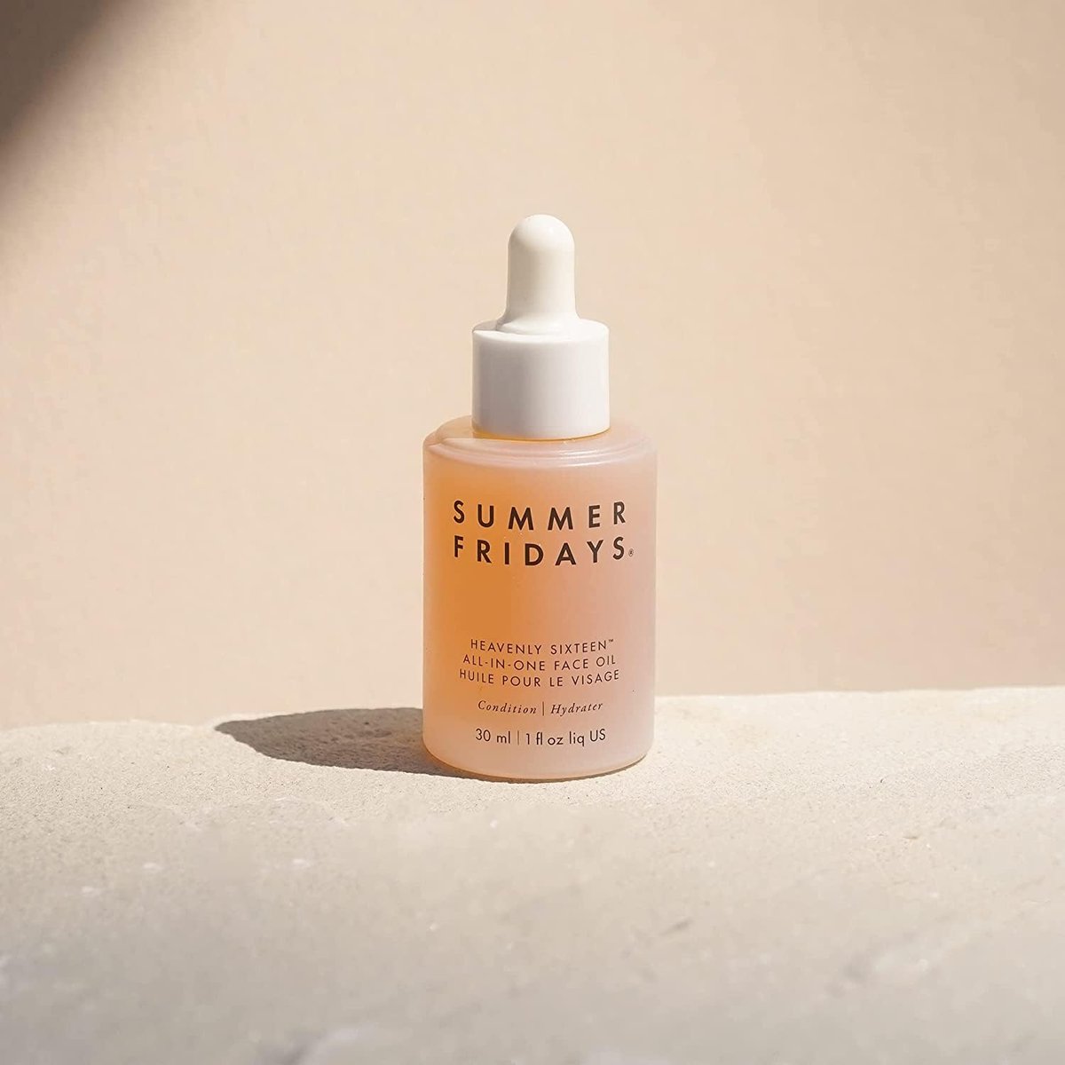 Summer Fridays Heavenly Sixteen Face Oil - All-In-One Hydrating Face Oil for Dry Skin - Restorative Blend of 16 Non-Comedogenic Oils - 1 Fl Oz Avelisse