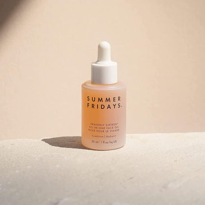 Summer Fridays Heavenly Sixteen Face Oil - All-In-One Hydrating Face Oil for Dry Skin - Restorative Blend of 16 Non-Comedogenic Oils - 1 Fl Oz Avelisse