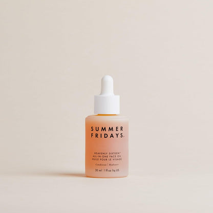 Summer Fridays Heavenly Sixteen Face Oil - All-In-One Hydrating Face Oil for Dry Skin - Restorative Blend of 16 Non-Comedogenic Oils - 1 Fl Oz Avelisse