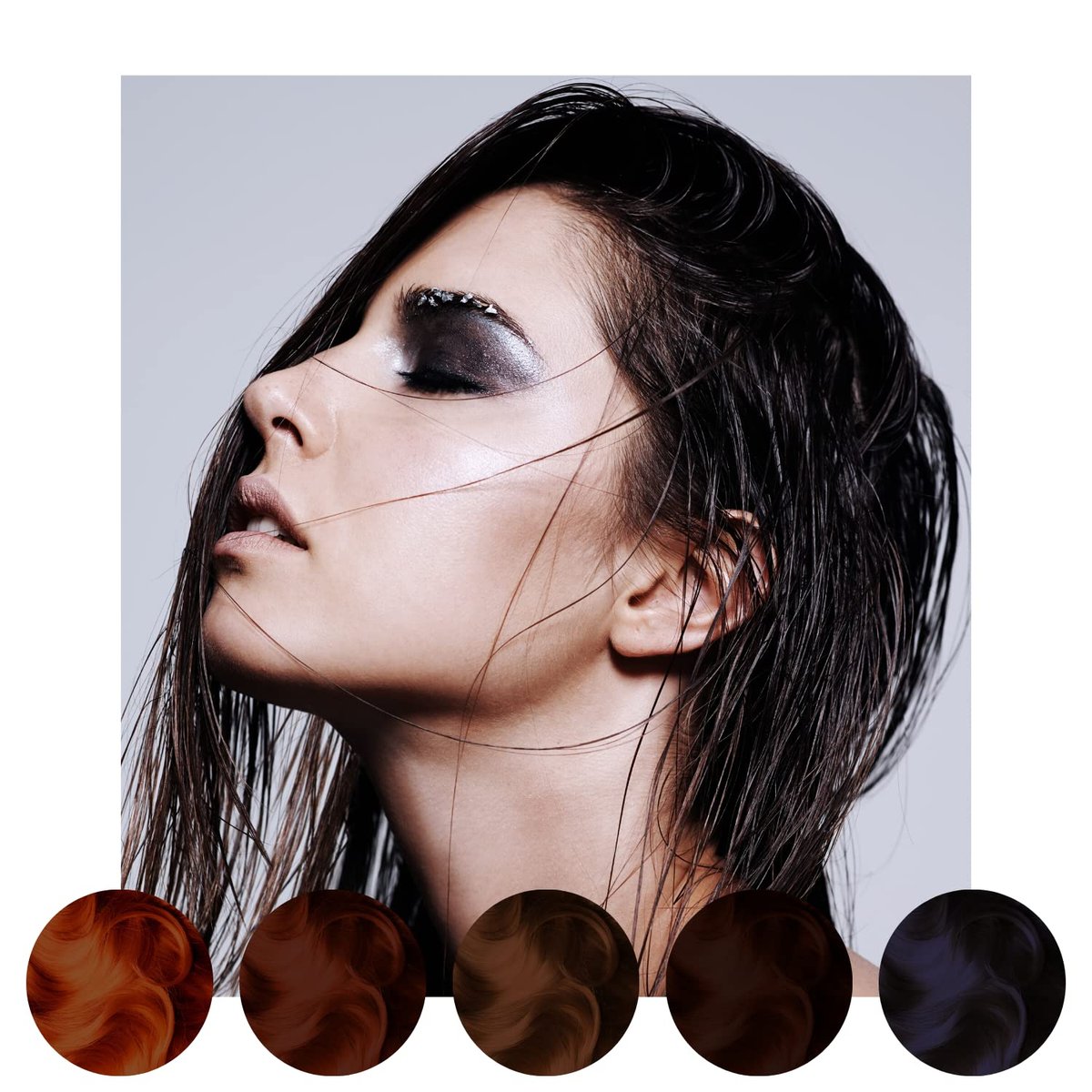 MANIC PANIC Cattail Medium Brown Hair Dye - Semi-Permanent Chocolate Brown Hair Color for Women and Men - Vegan, PPD & Ammonia Free (4 oz) Avelisse
