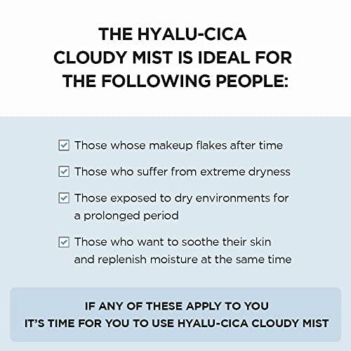 SKIN 1004 Madagascar Centella Hyalu-CICA Cloudy Mist - Hydrating Face Mist with Hyaluronic Acid & Centella Asiatica, 4.05 fl oz Avelisse