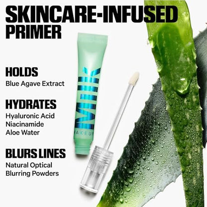 Milk Makeup Hydro Grip Eye Primer with Hyaluronic Acid - Clear Eyeshadow & Undereye Primer for Crease-Free, Long-Lasting Wear - 0.29 oz Avelisse