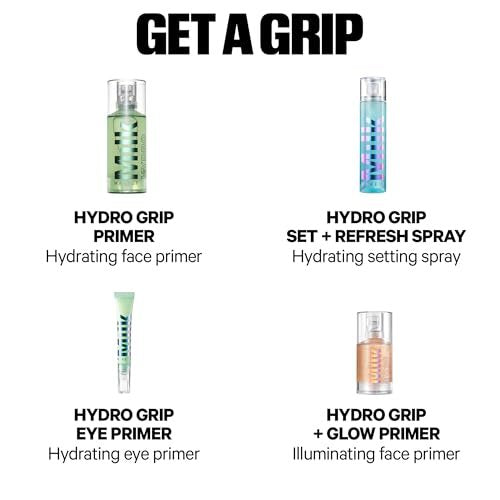 Milk Makeup Hydro Grip Eye Primer with Hyaluronic Acid - Clear Eyeshadow & Undereye Primer for Crease-Free, Long-Lasting Wear - 0.29 oz Avelisse