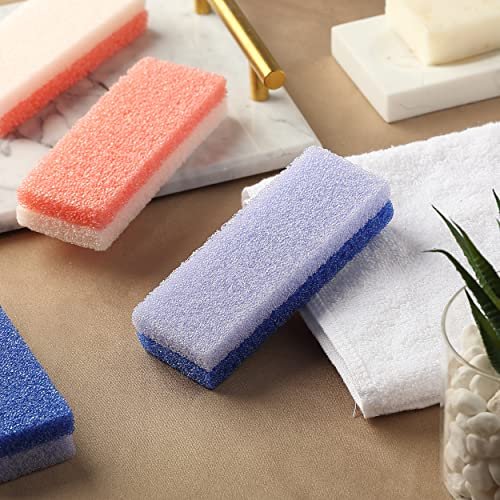 Slick Pumice Stone for Feet - 4 Pack Callus Remover, Foot Scrub for Pedicure, Dead Skin Remover - görsel 18