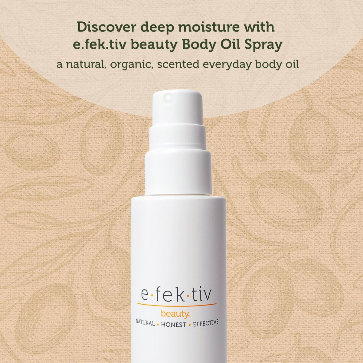 e.fek.tiv beauty Olive Oil Plus Phyto Blend Silken Body Spray - Everyday Skin Oil - Body Oil After Shower - Deep Moisturizing - Sulfate-free - Vegan - Unisex - 5 oz - görsel 9