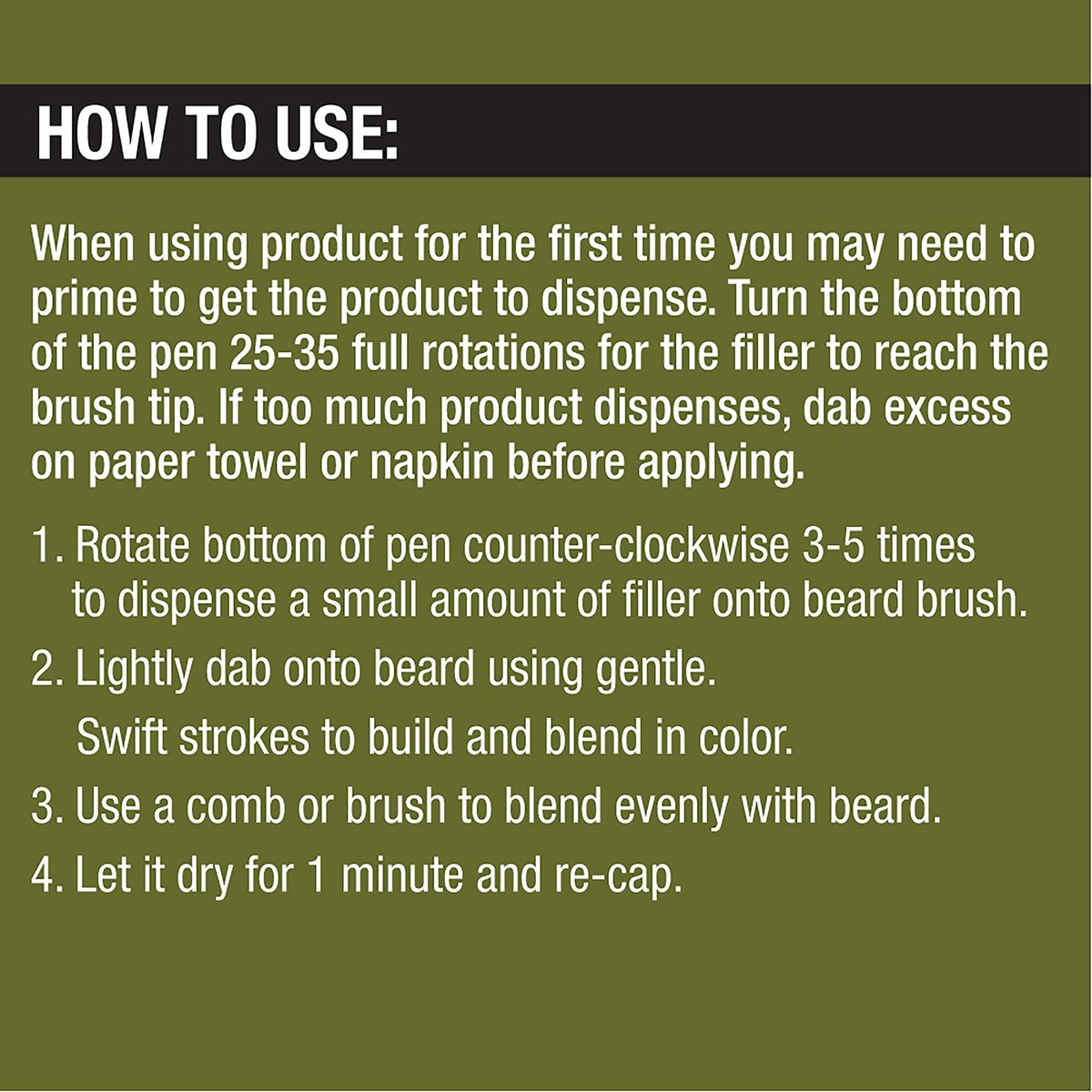 SoftSheen-Carson Magic Grooming Beard Filler Pencil Brush for Men – Natural Black, Waterproof, Fill Patchy Beard & Cover Greys, 0.05 Fl Oz - görsel 11
