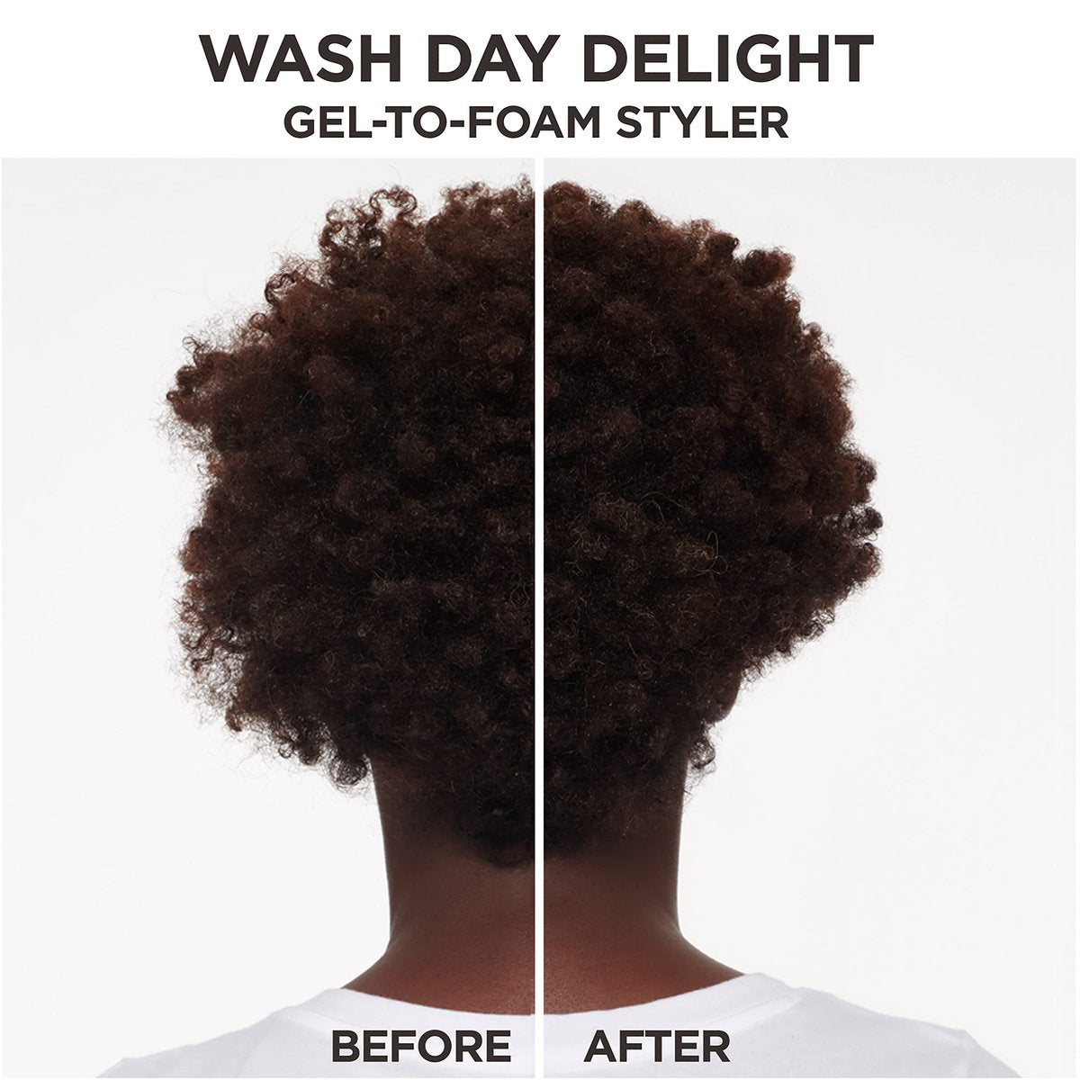 Carol's Daughter Wash Day Delight Hair Gel to Foam Mousse Styler and Hair Detangler for Curls with Aloe, Natural-looking Hold 8.5 fl oz Avelisse