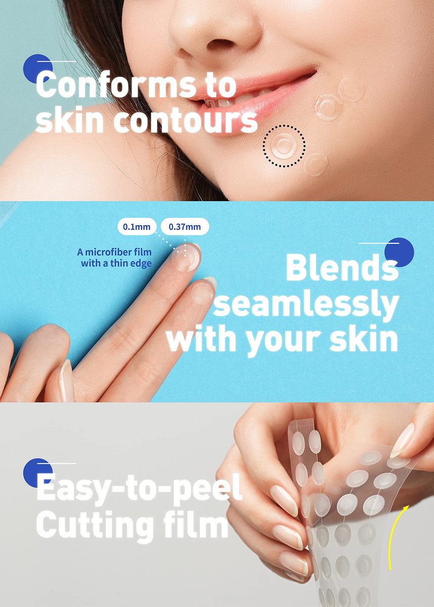 OLIVE YOUNG Care Plus Spot Patch Big (81 Count) - Hydrocolloid Acne Pimple Patches for Blemishes and Zits Avelisse
