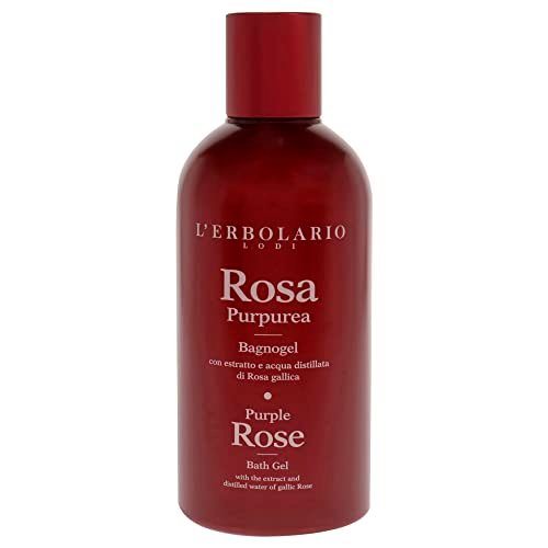 L'Erbolario Purple Rose Shower Gel – Moisturizing Body Wash for Daily Cleansing – Softening Body Soap with Sophisticated Floral Fragrance – 8.4 oz - görsel 4