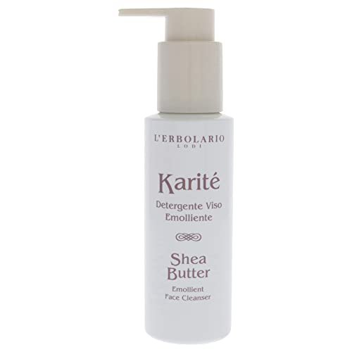 L'Erbolario Shea Butter Emollient Face Cleanser - Daily Facial Cleanser for Oily and Dry Skin, Removes Makeup and Impurities, Restores Natural Glow, 3.3 oz - görsel 4