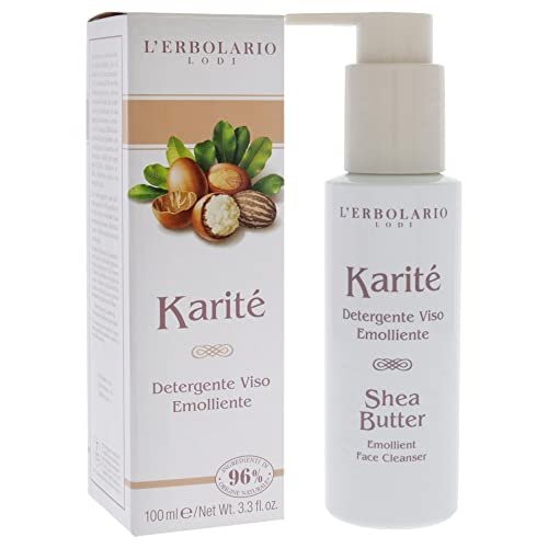 L'Erbolario Shea Butter Emollient Face Cleanser - Daily Facial Cleanser for Oily and Dry Skin, Removes Makeup and Impurities, Restores Natural Glow, 3.3 oz - görsel 6