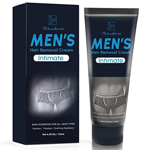 MEOLY Intimate Private Hair Removal Cream for Men – Painless Depilatory Cream for Unwanted Male Hair in Private Area, Suitable for All Skin Types - görsel 2