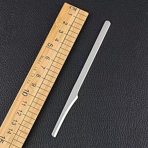 Professional Stainless Steel Foot Scraper Kit - 6 Pcs Pedicure Knife Tools for Dead Skin & Callus Removal Avelisse