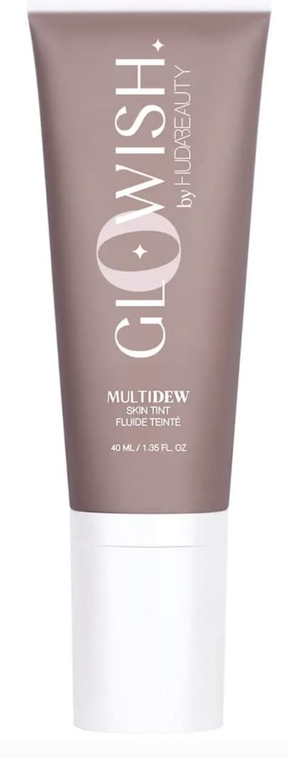 HUDA BEAUTY GloWish Multidew Vegan Skin Tint Foundation 07 Tan Light - görsel 1