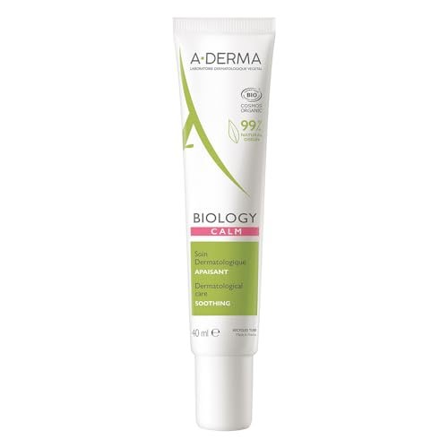 A-DERMA Biology Calm Soothing Moisturizer 40ml – Face Cream for Sensitive & Eczema-Prone Skin - görsel 2