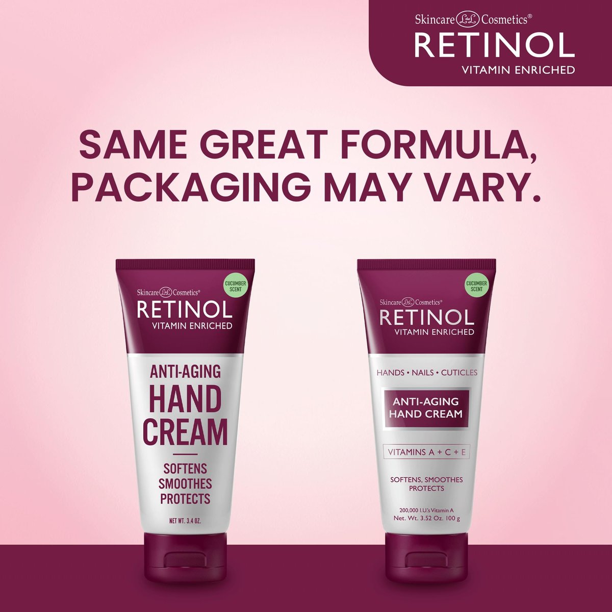 LIVAURA Retinol Anti-Aging Hand Cream – The Original Retinol for Younger Looking Hands – Rich Hand Cream Conditions, Nails & Cuticles – Vitamin A Minimizes Age’s Effect on Skin (Cucumber Scent) Avelisse