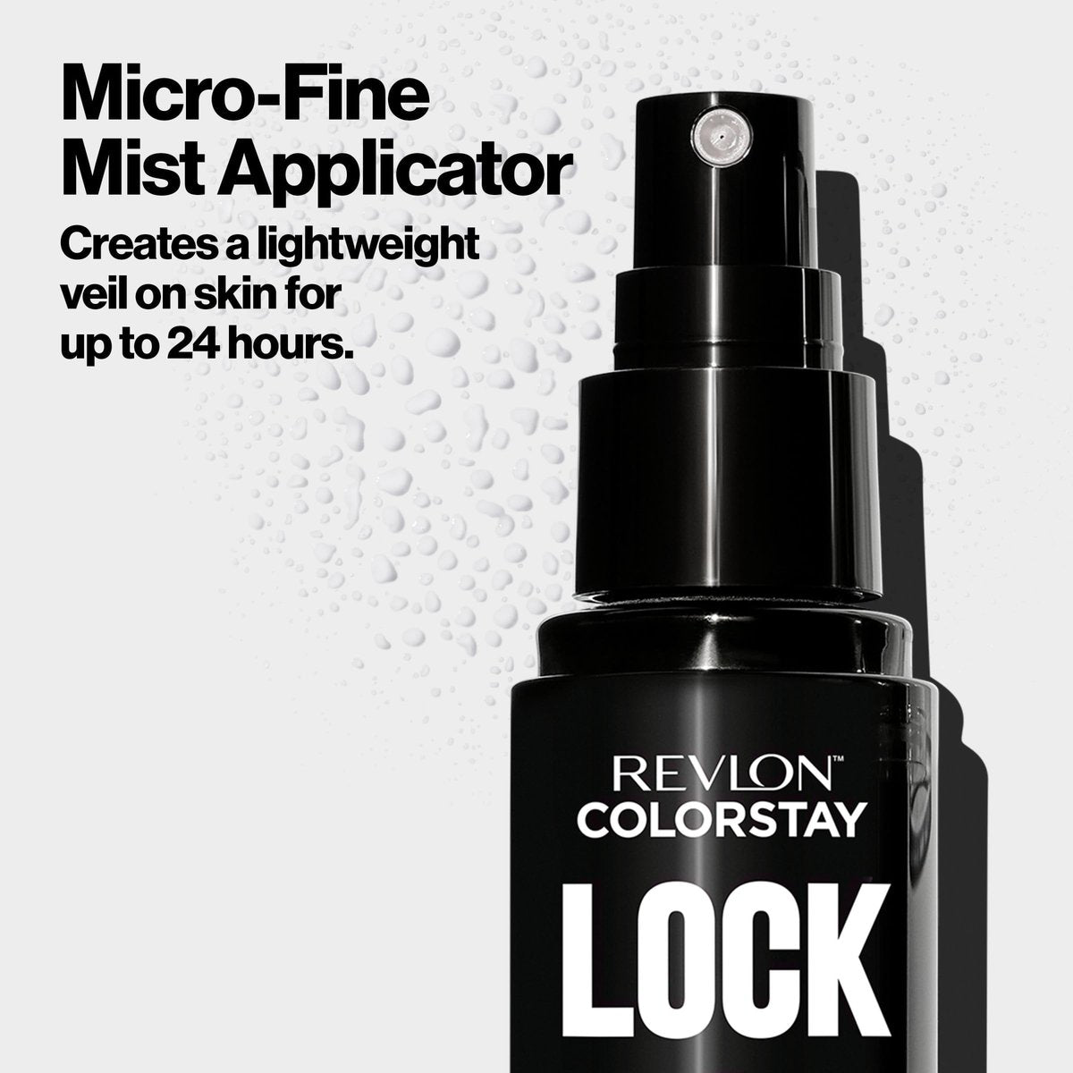 Revlon Colorstay 24 Hour Lock Setting Mist - Mattifying, Oil Absorbing, Transfer-Proof Face Spray, 1.9 fl oz Avelisse
