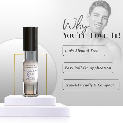 MOBETTER FRAGRANCE OILS L'Homme Libre Your So Loved Men Fragrance Body Oil - 0.33 Fl Oz Avelisse