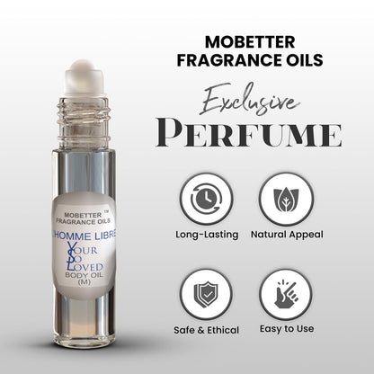 MOBETTER FRAGRANCE OILS L'Homme Libre Your So Loved Men Fragrance Body Oil - 0.33 Fl Oz Avelisse