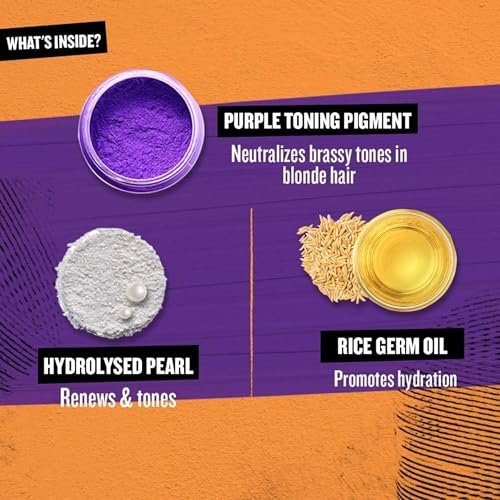 Bed Head by TIGI Serial Blonde Purple Toning Shampoo for Cool Blondes – Neutralizes Brass Tones, Sulfate-Free, 13.53 oz Avelisse