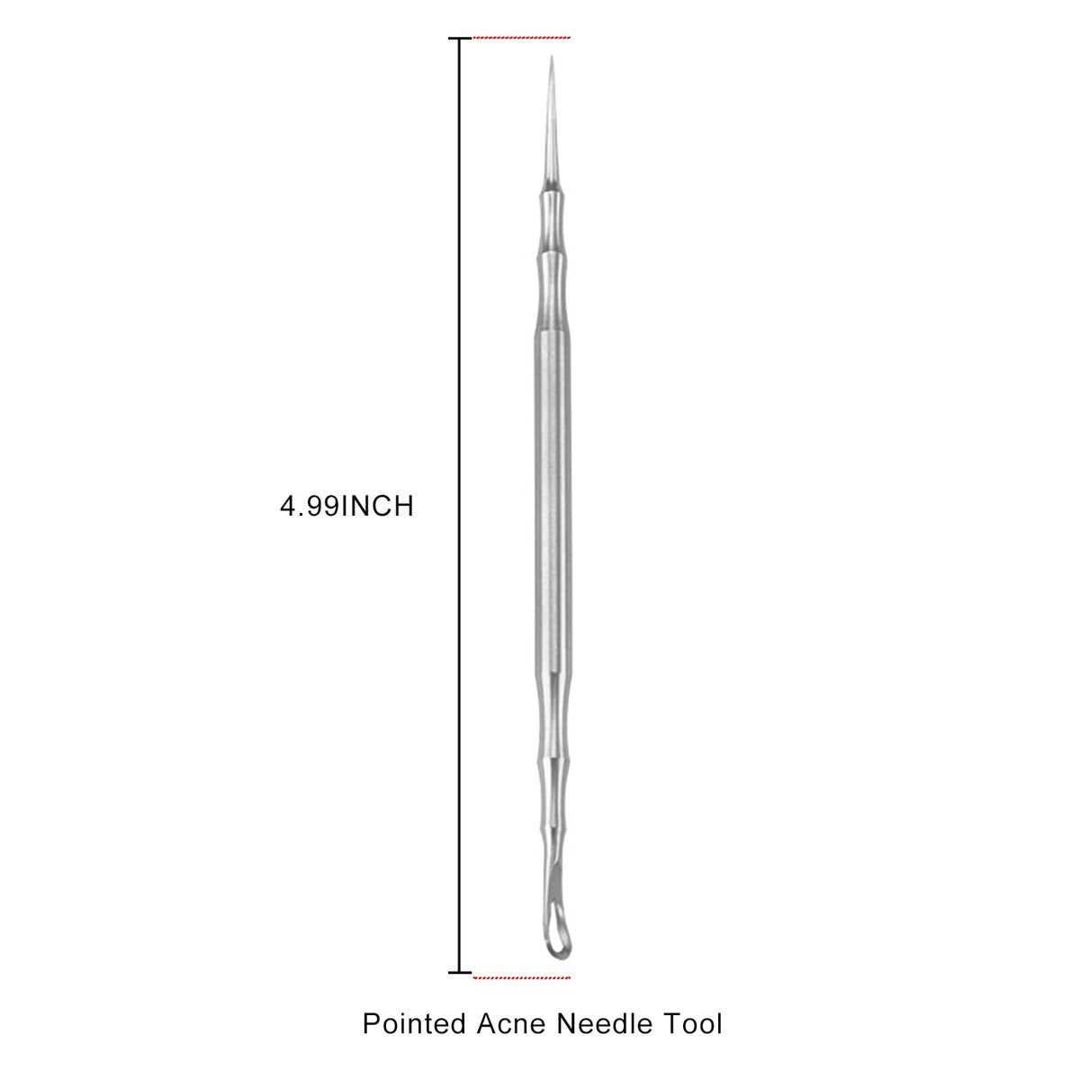 2-in-1 Acne Extractor Tool - Stainless Steel Blackhead & Whitehead Remover for Face and Nose | Jaxiria - görsel 11