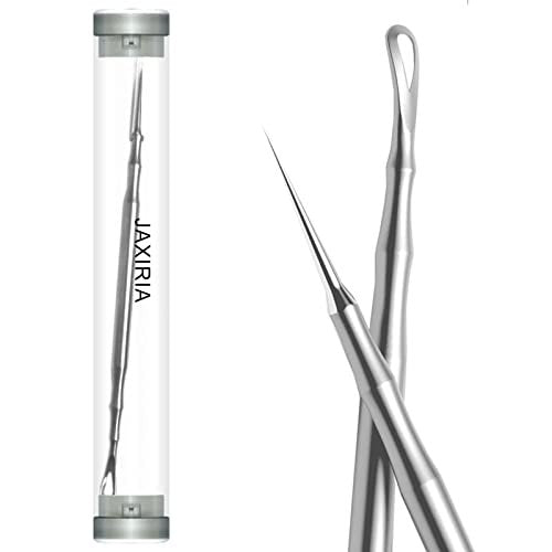 2-in-1 Acne Extractor Tool - Stainless Steel Blackhead & Whitehead Remover for Face and Nose | Jaxiria - görsel 2