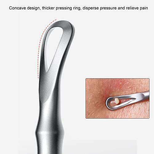 2-in-1 Acne Extractor Tool - Stainless Steel Blackhead & Whitehead Remover for Face and Nose | Jaxiria - görsel 6