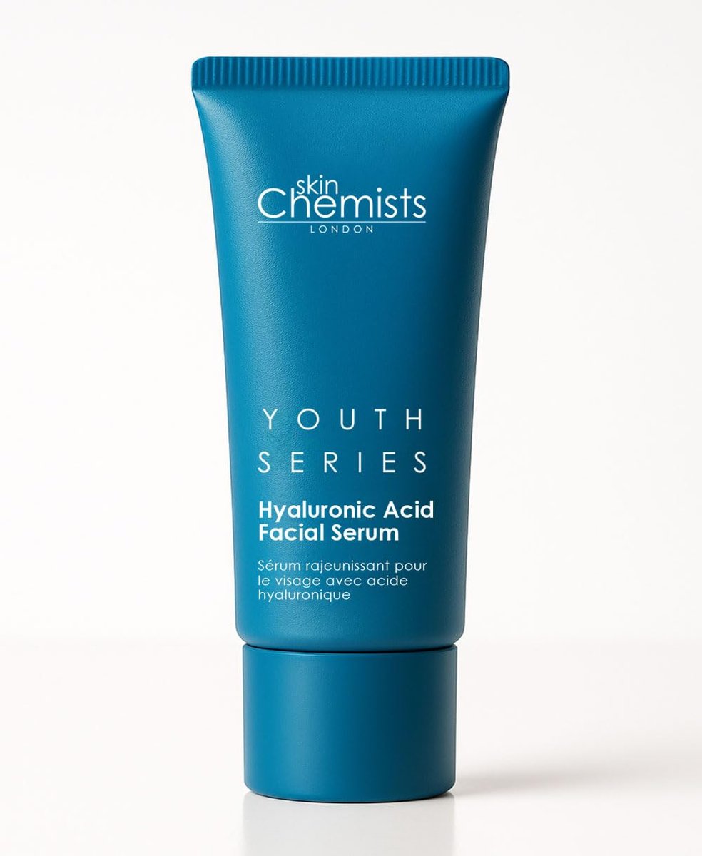 Skin Chemists Hyaluronic Acid Facial Serum 1.5% with Aloe Vera & Vitamin E – Anti-Aging Moisturizing Serum for Fine Lines & Wrinkles, 1.01 oz - görsel 13