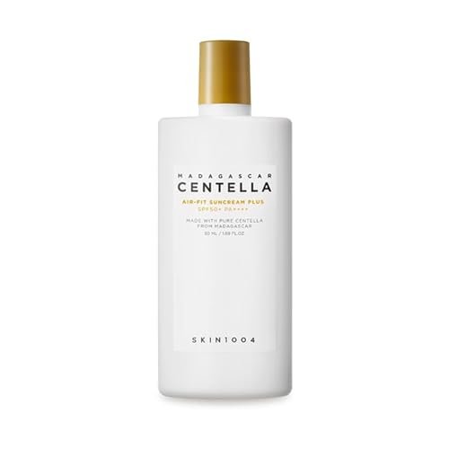 SKIN1004 Madagascar Centella Air-fit Suncream Plus 1.69 fl. oz (50ml) – Lightweight Sunscreen for Oily Skin Avelisse