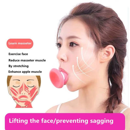 SURORAIN Face Exerciser - Facial Yoga for Skin Tighten & Firm, Jaw Exerciser, Double Chin Breathing Exercise Device for Women and Men