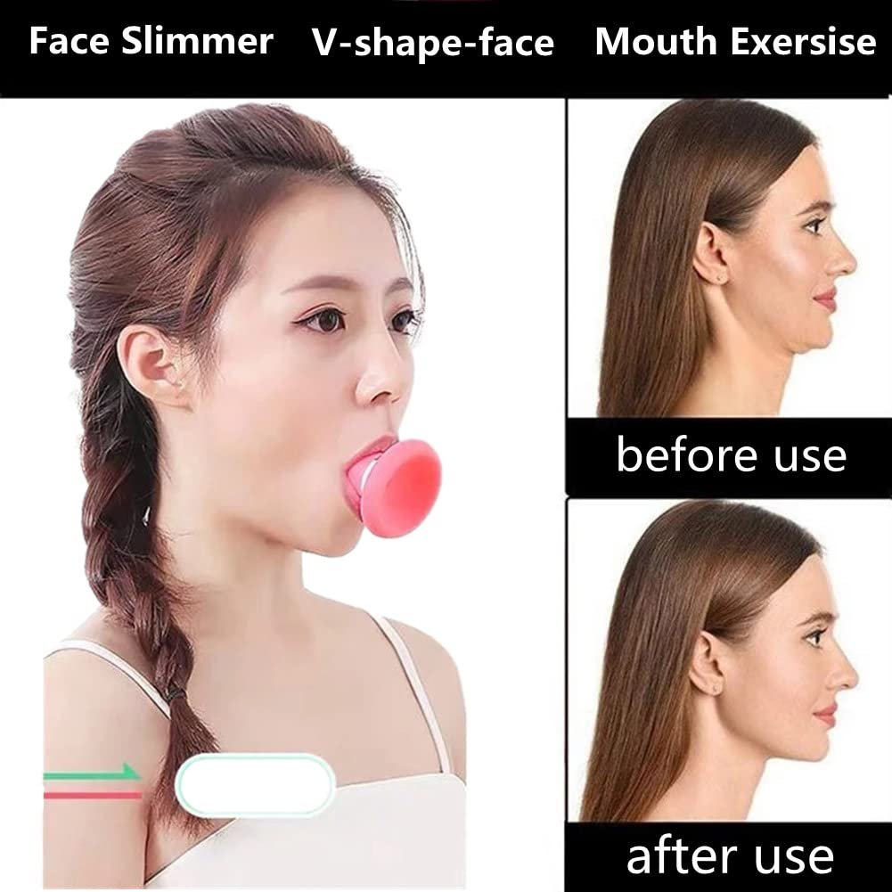 SURORAIN Face Exerciser - Facial Yoga for Skin Tighten & Firm, Jaw Exerciser, Double Chin Breathing Exercise Device for Women and Men - görsel 3