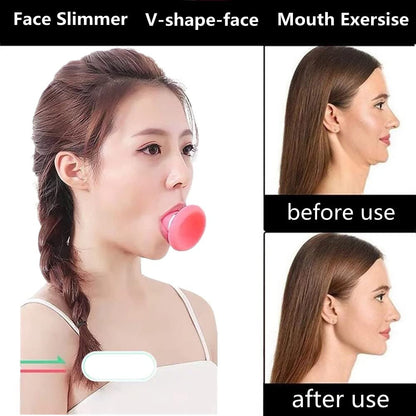 SURORAIN Face Exerciser - Facial Yoga for Skin Tighten & Firm, Jaw Exerciser, Double Chin Breathing Exercise Device for Women and Men