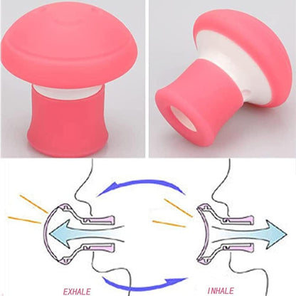 SURORAIN Face Exerciser - Facial Yoga for Skin Tighten & Firm, Jaw Exerciser, Double Chin Breathing Exercise Device for Women and Men
