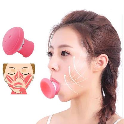 SURORAIN Face Exerciser - Facial Yoga for Skin Tighten & Firm, Jaw Exerciser, Double Chin Breathing Exercise Device for Women and Men