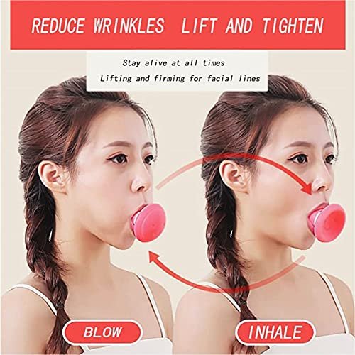 SURORAIN Face Exerciser - Facial Yoga for Skin Tighten & Firm, Jaw Exerciser, Double Chin Breathing Exercise Device for Women and Men - görsel 9