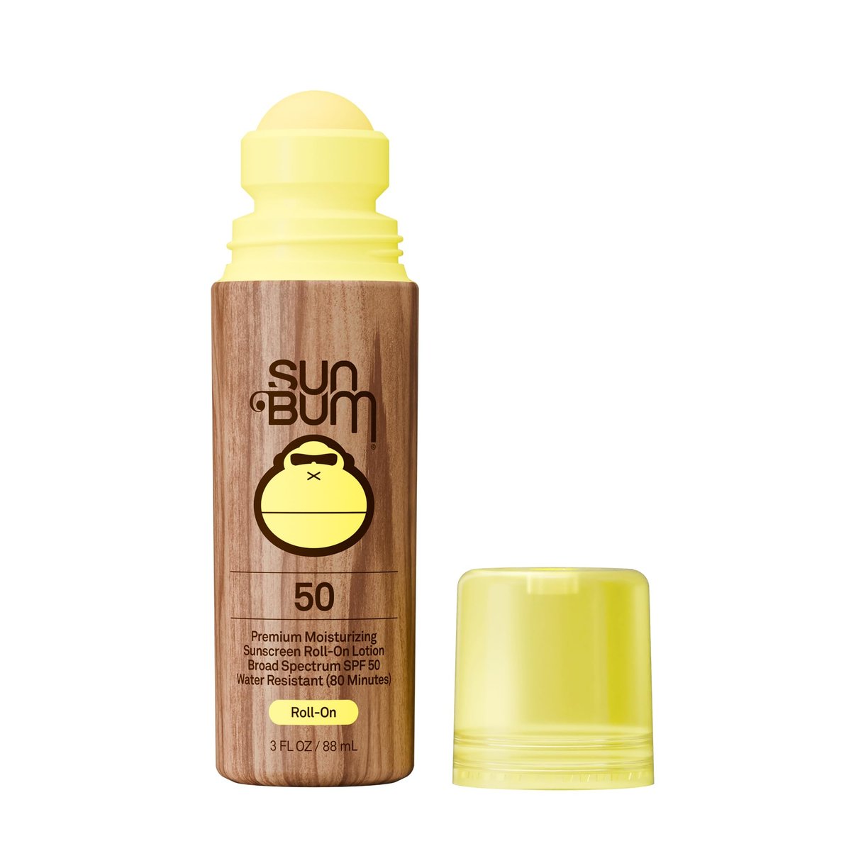 Sun Bum Original SPF 50 Roll-On Sunscreen Body Lotion - Broad Spectrum Moisturizing Sunscreen with Vitamin E - Hawaii 104 Act Compliant (Made without Octinoxate & Oxybenzone) - Travel Size - 3 oz - görsel 9