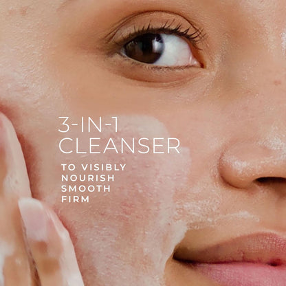 RoC Retinol Correxion Deep Wrinkle Serum Facial Cleanser with Niacinamide for Anti-Aging & Fine Lines, Makeup Remover, Ophthalmologist Tested Skin Care, 6 oz