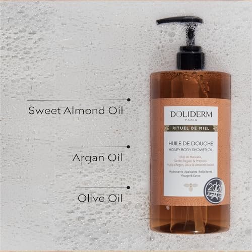 Doliderm Paris Rituel de Miel Honey Shower Oil - 33.8 Fl Oz Moisturizing Body Wash Avelisse