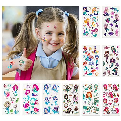 Habett 60 Sheets Temporary Tattoos for Kids – Mixed Styles Space Dinosaur Animals Sticker Set for Boys Girls Birthday Party Supplies - görsel 6