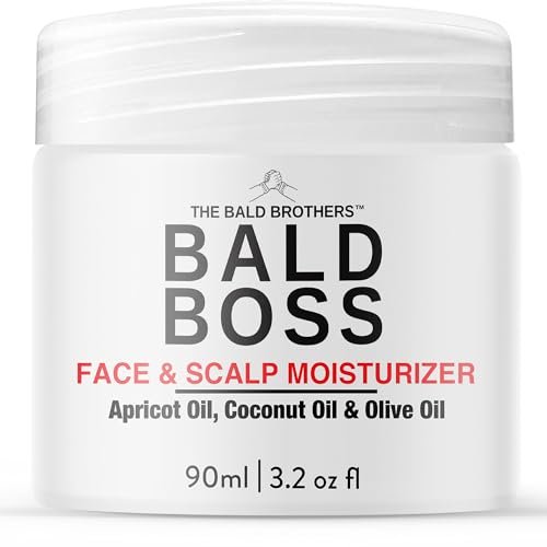 The Bald Brothers Daily Scalp Moisturizer for Men – Fragrance Free, Matte Finish, Vegan Face & Scalp Care - görsel 2