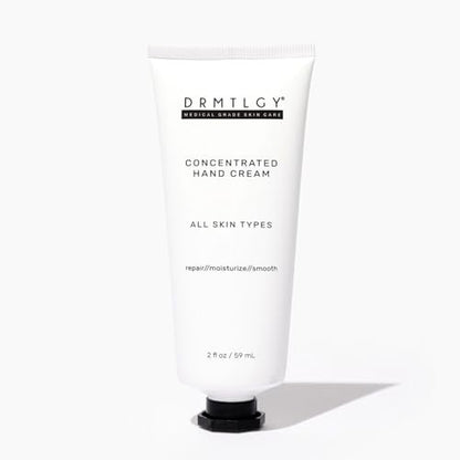 DRMTLGY Hand Cream for Dry Cracked Hands - Fragrance Free Moisturizing Hand Repair Cream for Women and Men (2 oz) Avelisse