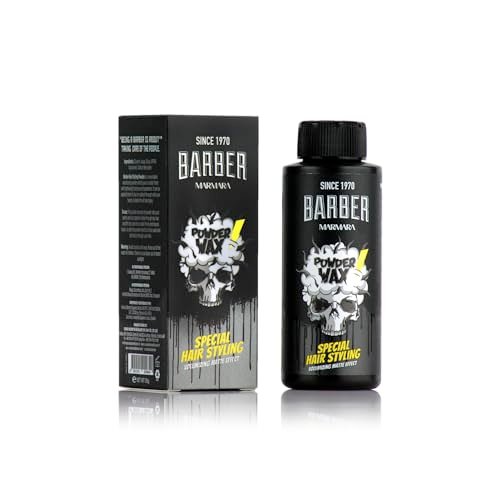 BARBER MARMARA Hair Powder Men 20gr - Matt Effect Styling Powder for Women & Men - görsel 2