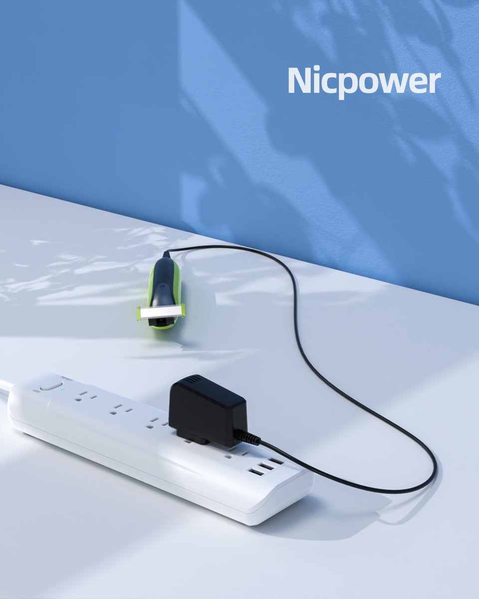 4.3V Power Cord Compatible with Philips Norelco OneBlade QP2520 & Multigroom Series MG3740 Trimmer Charger - Check Connector Before Purchase - görsel 13