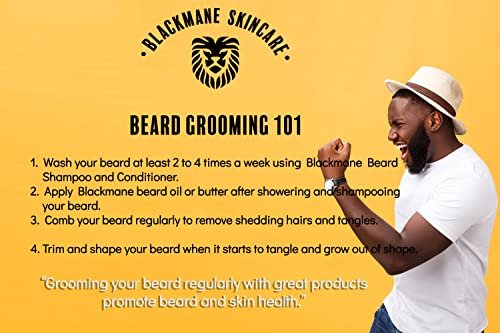 Blackmane Skincare Bald Head Moisturizer for Men - Beard and Bald Head Oil, After Shave for Head Shave, 4 Fl Oz Avelisse