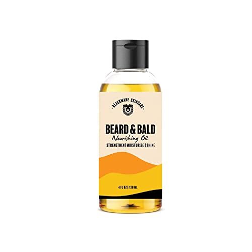 Blackmane Skincare Bald Head Moisturizer for Men - Beard and Bald Head Oil, After Shave for Head Shave, 4 Fl Oz Avelisse